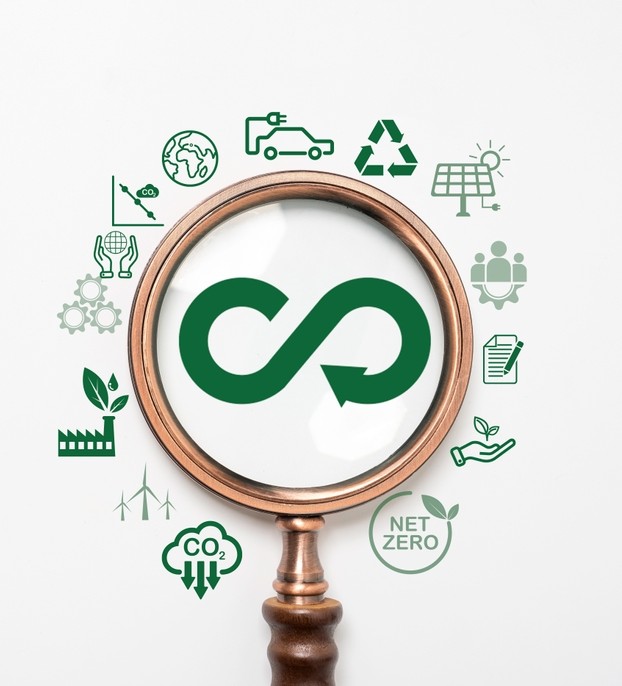 Transportation lifecycle management supporting circular economy principles, mobility carbon accounting, emissions accountability, and long-term climate value.